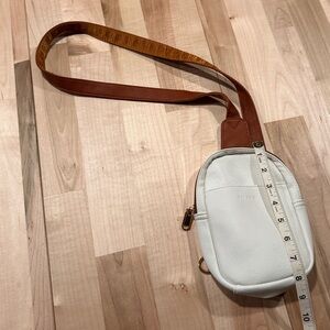 Elegant White Crossbody Bag